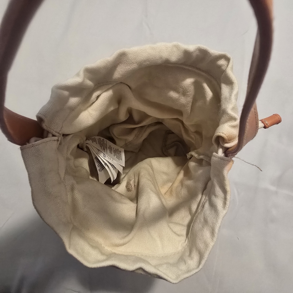 Polo Ralph Lauren Crochet Mini Bucket Bag - Picture 5 of 8